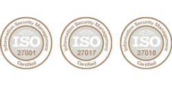 Loghi ISO-IEC 27001-17-18